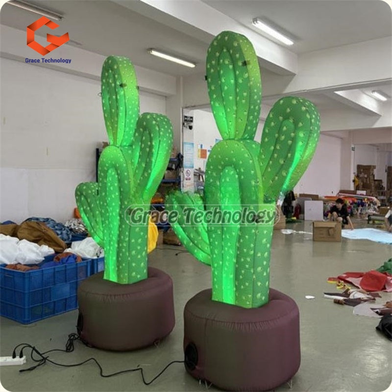 Giant Inflatable Cactus Inflatable Cactus Balloon Oxford Cloth Advertising Inflatables
