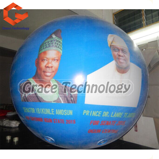 Face Printed Inflatable Parade Balloon Advertising Inflatable Balloon for Vote Events