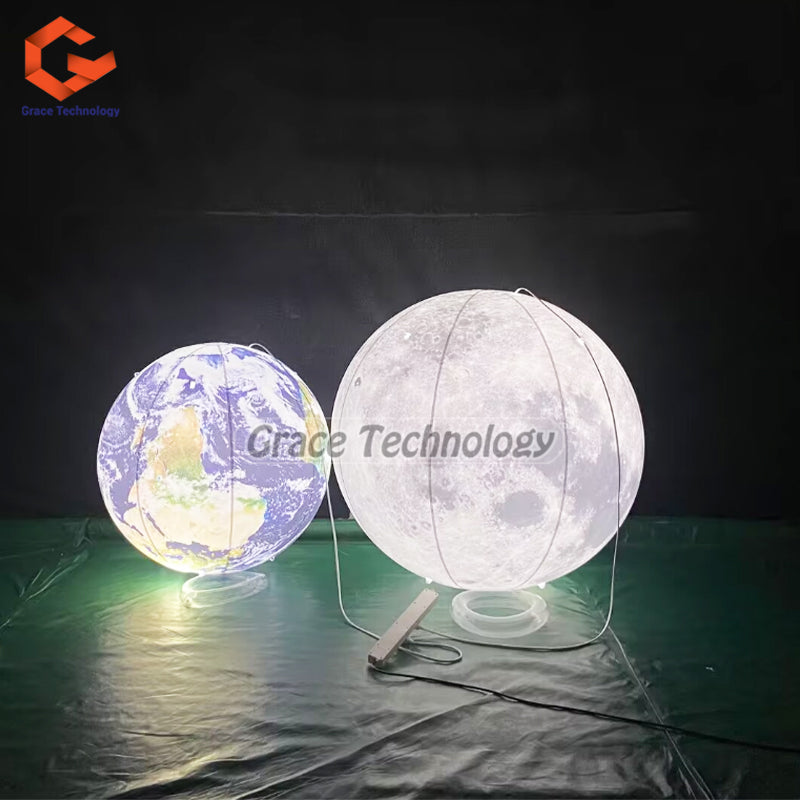 Giant Inflatable Earth Globe Balloon PVC Inflatable Earth Planet for Outdoor Display