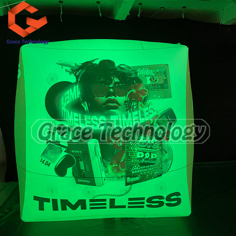 Giant Inflatable Cube Balloon Decorations Inflatable Cube Replicas for Party Events Festival