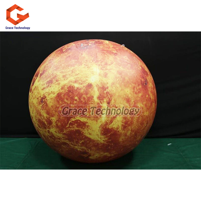 Space Theme Decoration Inflatable Planet Mars Advertising Inflatable Globe Balloon