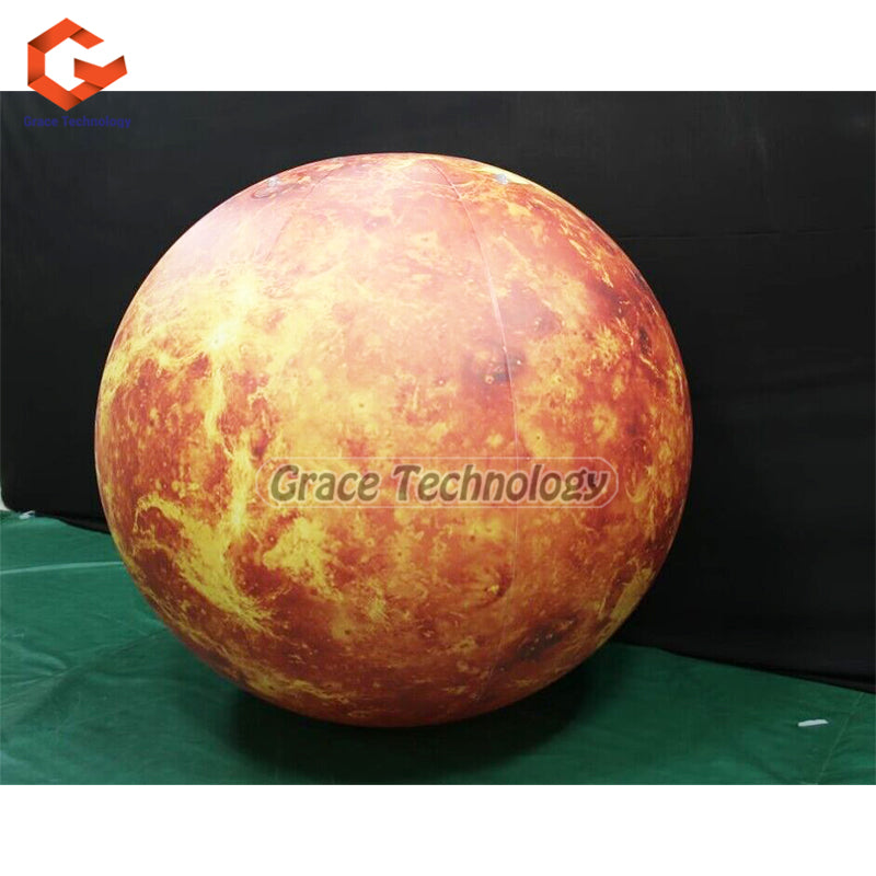 Space Theme Decoration Inflatable Planet Mars Advertising Inflatable Globe Balloon