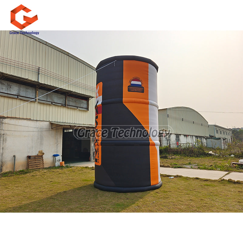 Custom Inflatable Oil Bottle Replicas Giant RYMAX Engine Oil Lubricants Packing Replicas