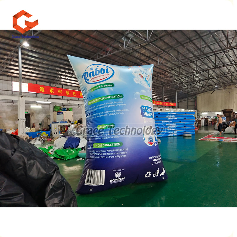 Inflatable Snack Package Bag Replicas Inflatable Potato Chips Food Bag Models for Advertising