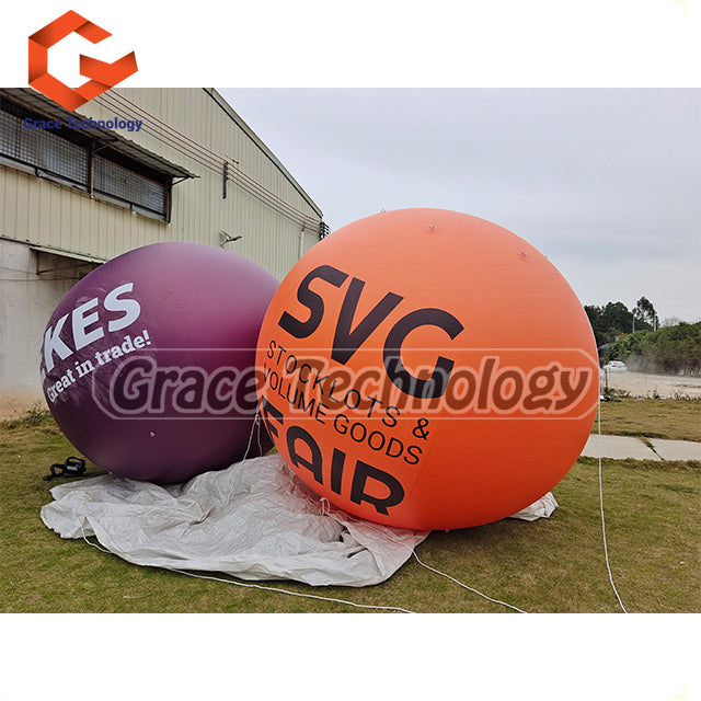 Advertising Inflatable Helium Balloon with Custom Logo Printing for Flying