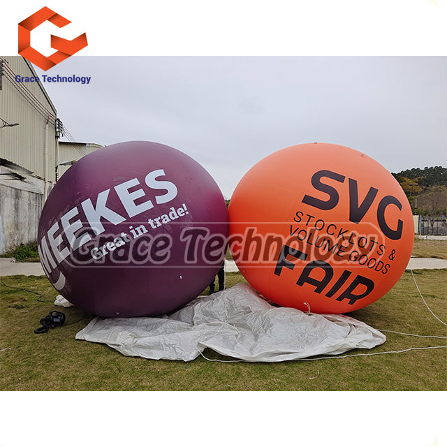Advertising Inflatable Helium Balloon with Custom Logo Printing for Flying