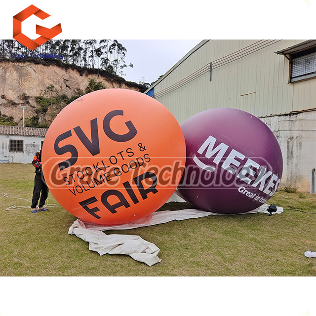 Advertising Inflatable Helium Balloon with Custom Logo Printing for Flying