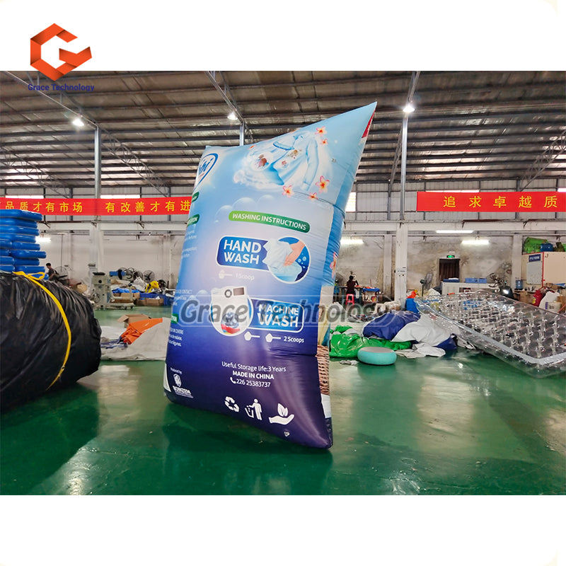 Inflatable Snack Package Bag Replicas Inflatable Potato Chips Food Bag Models for Advertising