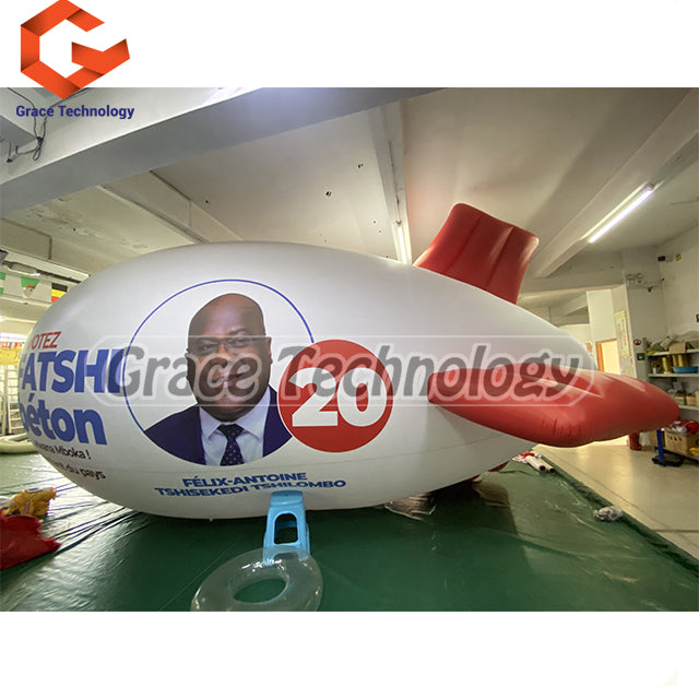 Giant Inflatable Airships Advertising Inflatable Blimps Balloon for Outdoor