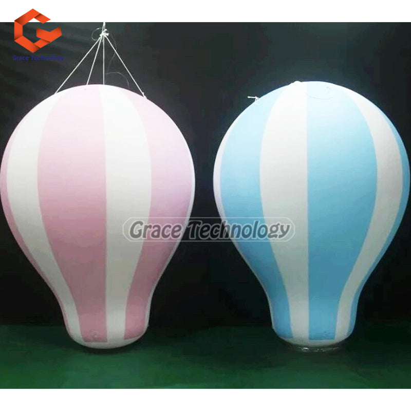 Hot Air Balloon Shaped Inflatable Balloon Events Decoration Balloon for Hanging
