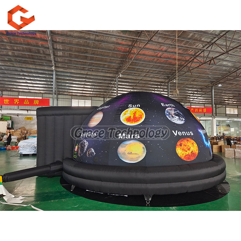 Giant Inflatable Planetarium Dome Projection Tent for Science Education