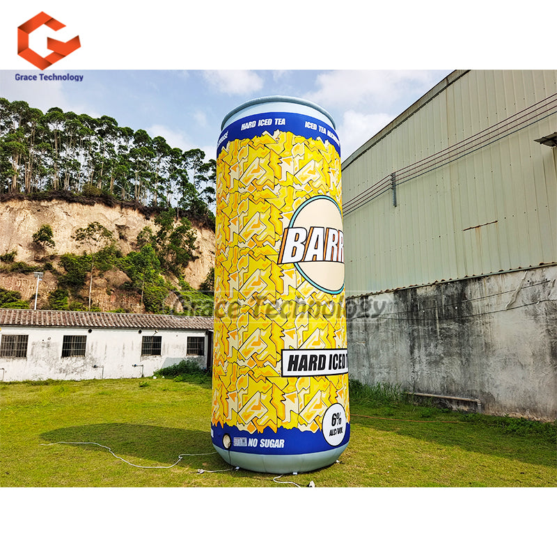 Giant Inflatable Bottle Can Drink Bottle Replicas for Outdoor Advertising