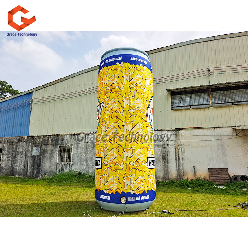 Giant Inflatable Bottle Can Drink Bottle Replicas for Outdoor Advertising