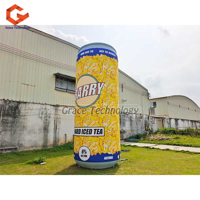 Giant Inflatable Bottle Can Drink Bottle Replicas for Outdoor Advertising