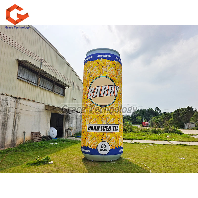 Giant Inflatable Bottle Can Drink Bottle Replicas for Outdoor Advertising