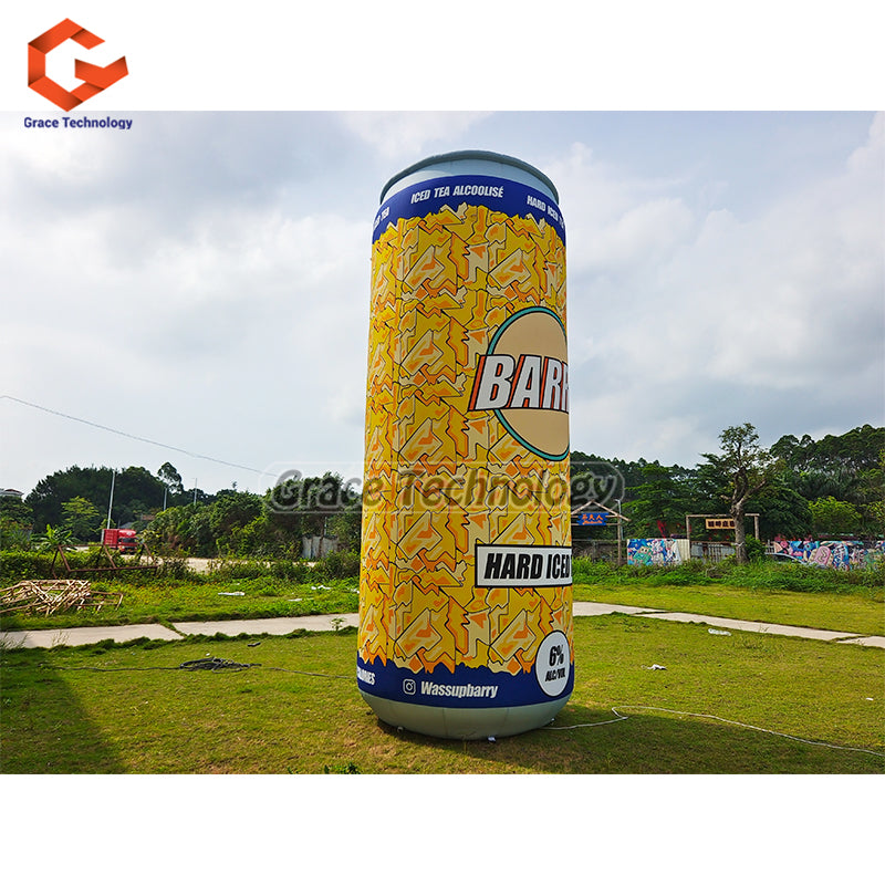 Giant Inflatable Bottle Can Drink Bottle Replicas for Outdoor Advertising