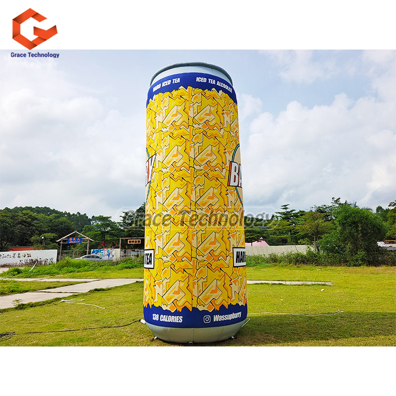 Giant Inflatable Bottle Can Drink Bottle Replicas for Outdoor Advertising