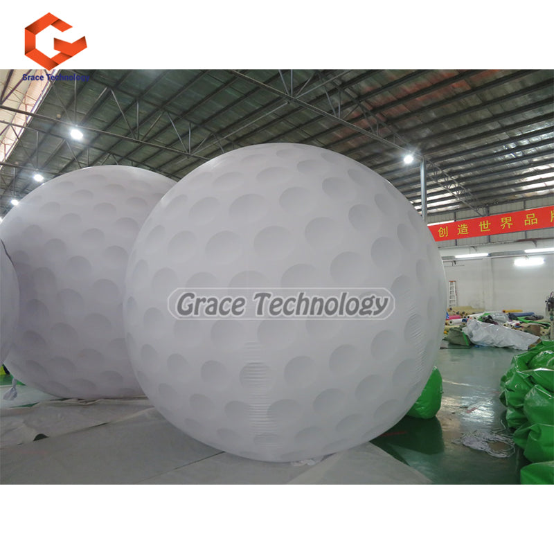 Big Inflatable Golf Ball Balloon Advertising Inflatable Golfball Replicas for display
