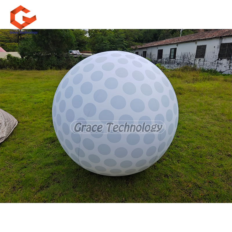 Big Inflatable Golf Ball Balloon Advertising Inflatable Golfball Replicas for display