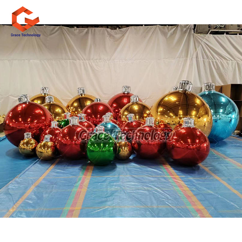 Big Shiny Ornament Mirror Balls Christmas Decoration Miror Balls