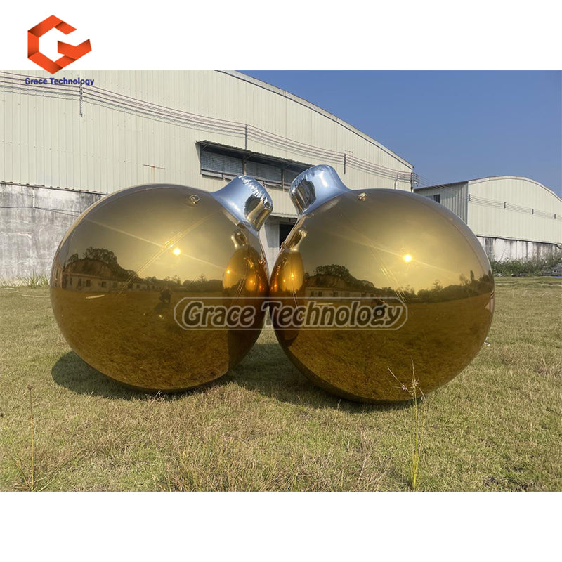 Big Shiny Ornament Mirror Balls Christmas Decoration Miror Balls