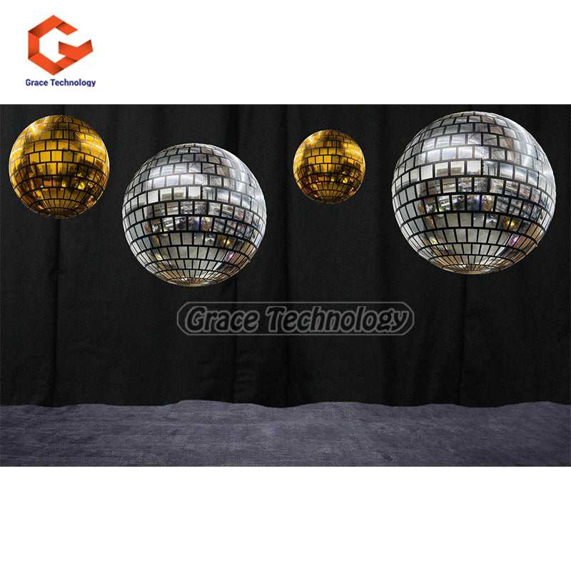 Big Nightclubs Inflatable Disco Bundle Music Festivals Inflatable Disco Mirror Ball