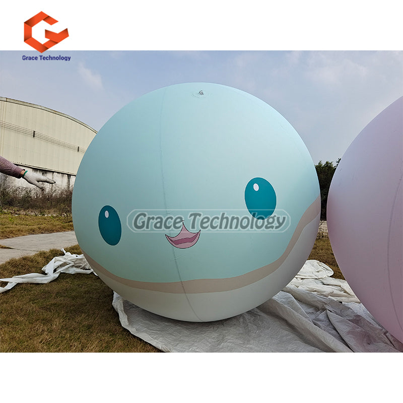 Inflatable Emoji Replicas Balloon Decoration Inflatable Emoji Balloon for Festival Events