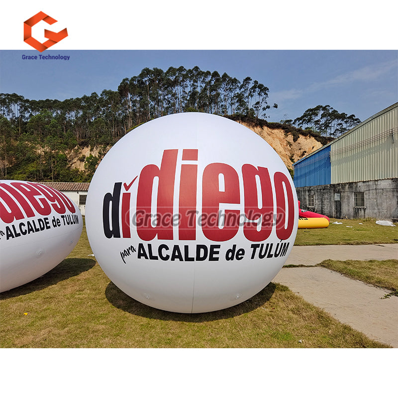 10ft Giant Inflatable Helium Balloon Advertising Inflatable Floating Air Balloon for Outdoor