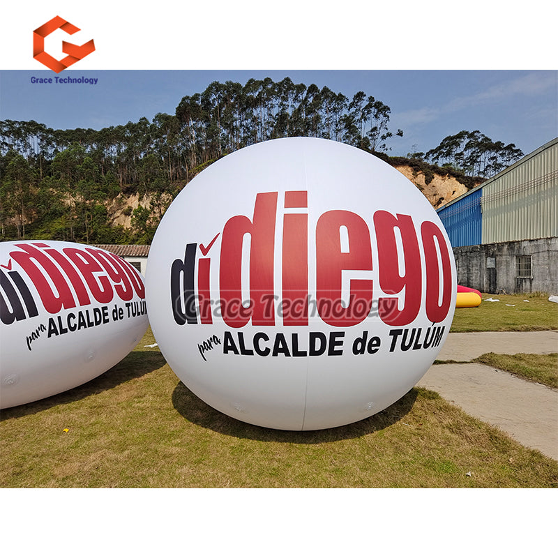 10ft Giant Inflatable Helium Balloon Advertising Inflatable Floating Air Balloon for Outdoor