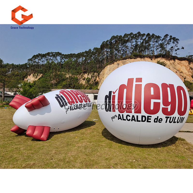 10ft Giant Inflatable Helium Balloon Advertising Inflatable Floating Air Balloon for Outdoor