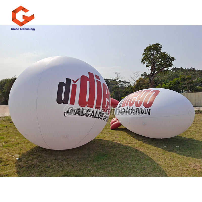 10ft Giant Inflatable Helium Balloon Advertising Inflatable Floating Air Balloon for Outdoor