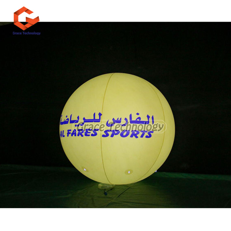 Commercial LED Lighting Inflatable Helium Balloon for Outdoor Advertising