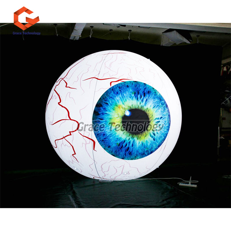 Giant Inflatable Eyes Balloon LED Decoration Inflatable Eyes Replicas Balloon for Hanging