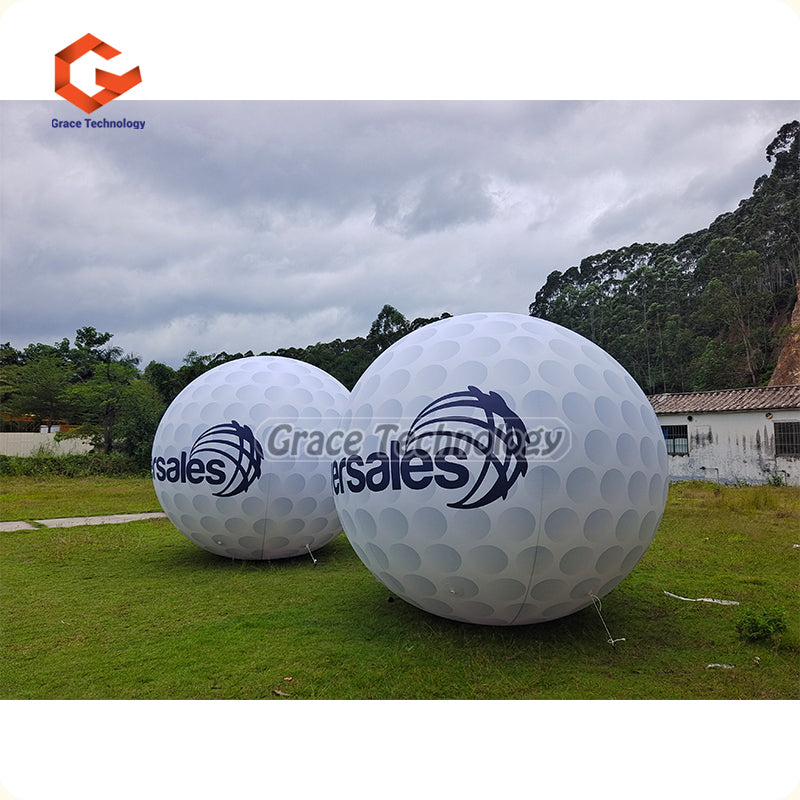10ft Giant Inflatable Golf Replicas Balloon Advertising Inflatable Helium Balloon for Outdoor