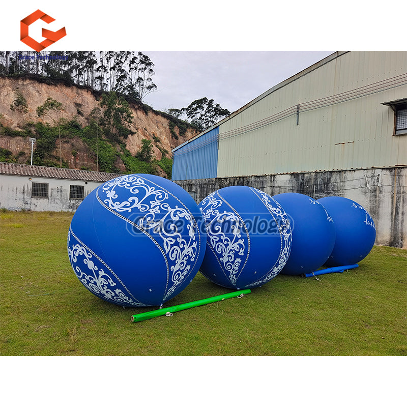 2m Merry Christmas Balloon Events Festival Decoration Inflatable Balloon for Hanging