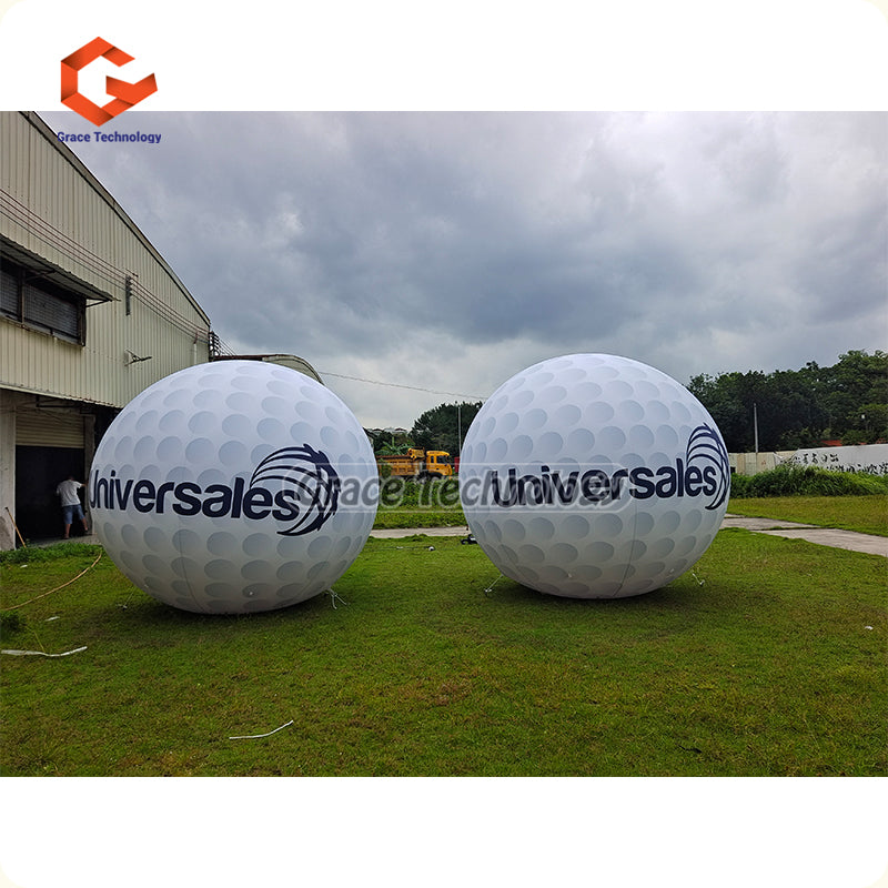 10ft Giant Inflatable Golf Replicas Balloon Advertising Inflatable Helium Balloon for Outdoor