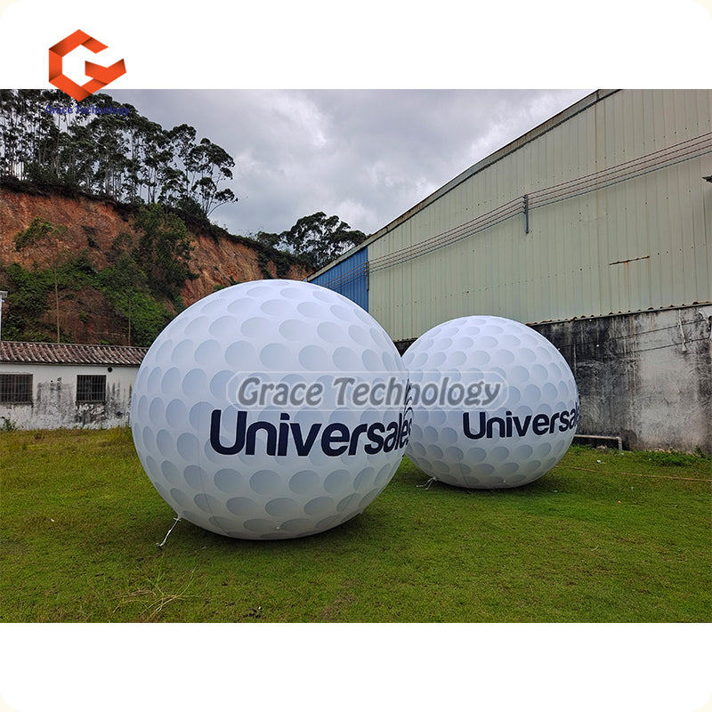 10ft Giant Inflatable Golf Replicas Balloon Advertising Inflatable Helium Balloon for Outdoor