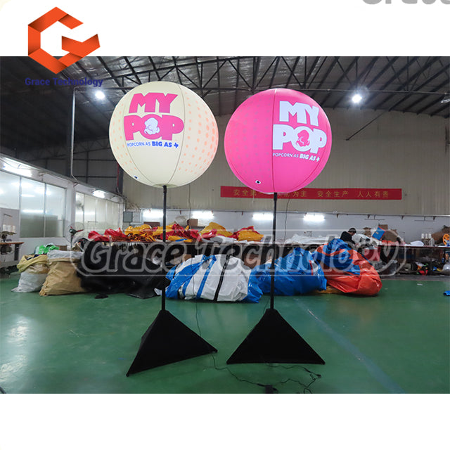 Inflatable Tripod Balloon Stands LED Inflatable Balloon for Events