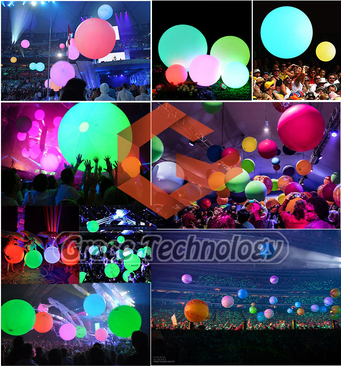 LED Inflatable Balloon Decoration Inflatable Crowd Ball Concerts Balloons for Party