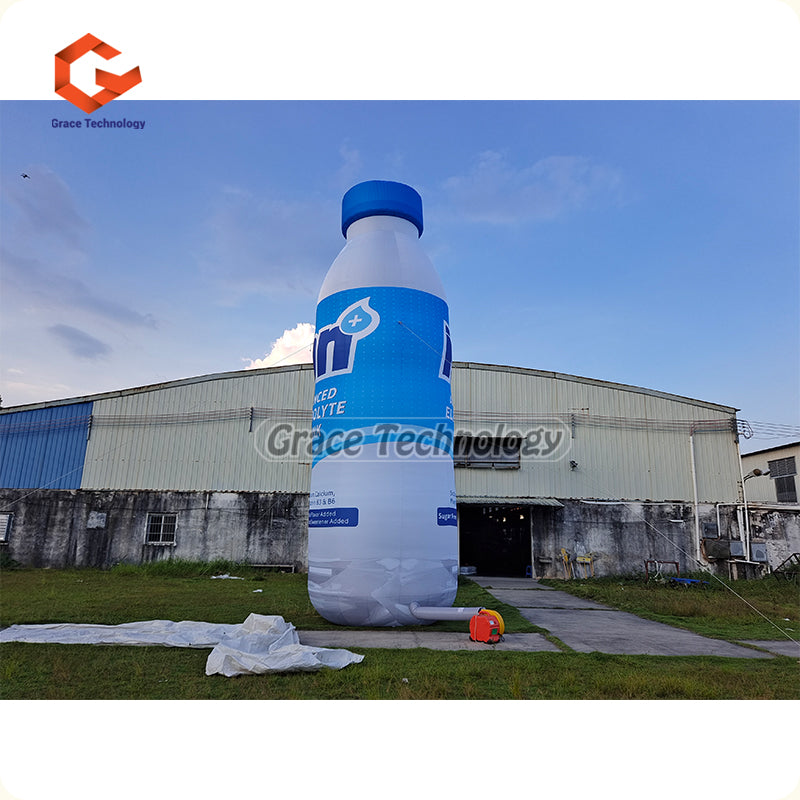 Giant Inflatable Bottle Replica Arch Outdoor Inflatable Start Finish Line Racing Arch