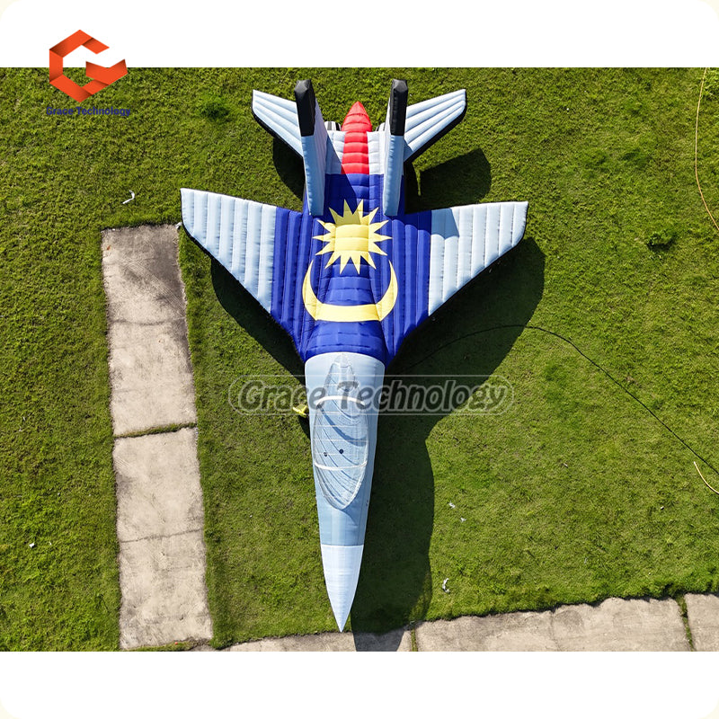 Giant Inflatable Airplane Replica Models Advertising Inflatable Spacecraft Airship