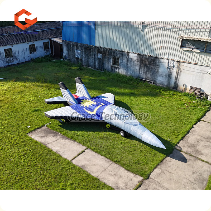 Giant Inflatable Airplane Replica Models Advertising Inflatable Spacecraft Airship