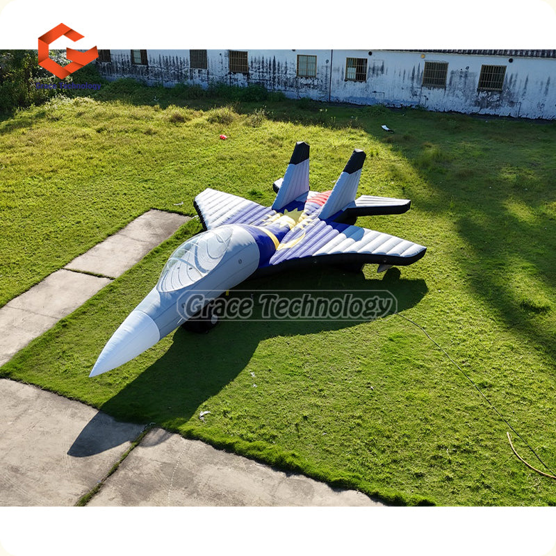 Giant Inflatable Airplane Replica Models Advertising Inflatable Spacecraft Airship