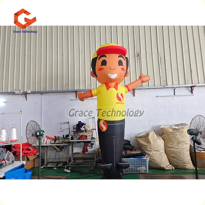 Custom Chef Air Dancer Wacky Waving Man Inflatable Air Dancer for Restaurant