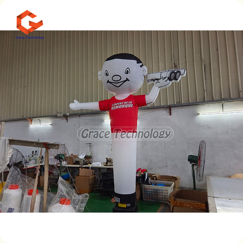 Custom Chef Air Dancer Wacky Waving Man Inflatable Air Dancer for Restaurant