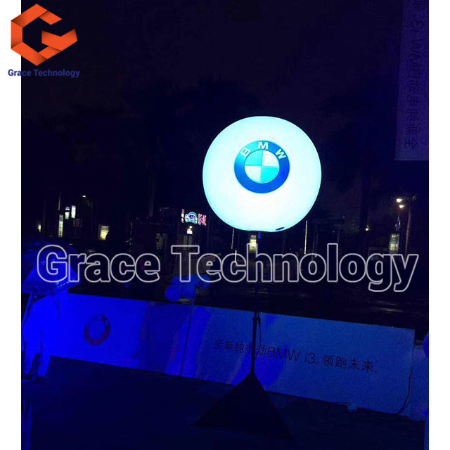 Advertising Stand Balloon LED Lighting Inflatable Tripod Balloon fot Outdoor