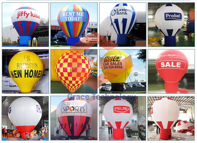 Giant Inflatable Ground Balloon Roof Top Inflatable Promotional Balloon for Advertising