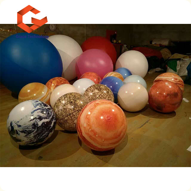 Giant Inflatable Planet Balloons for Party Decoration - Earth, Moon, Jupiter, Saturn, Uranus, Neptune, Mercury, Venus