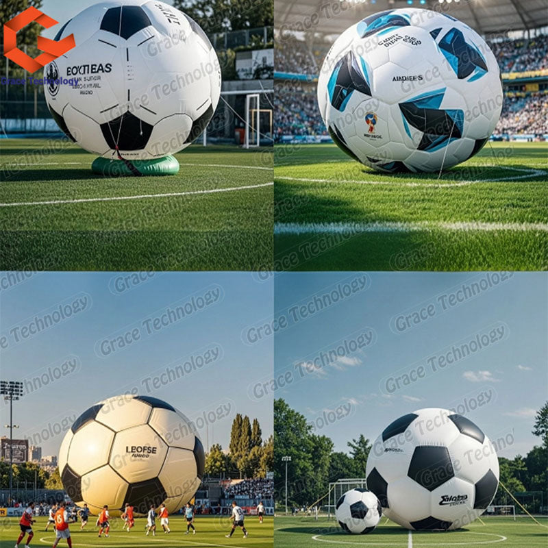 Giant Inflatable Football Design Beach Ball in Stock