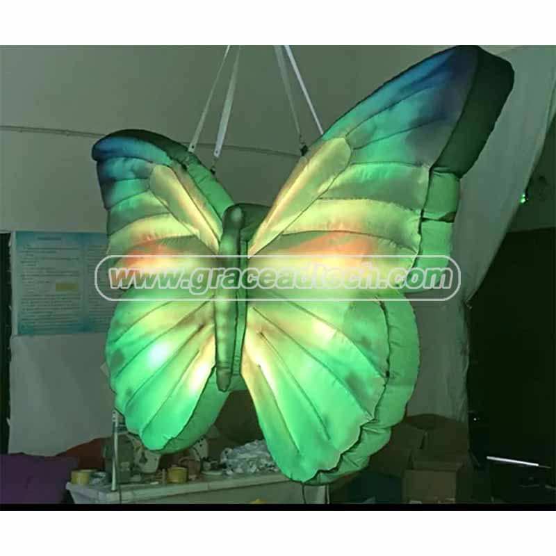 Inflatable Butterfly Costume for Festival Performers and Events